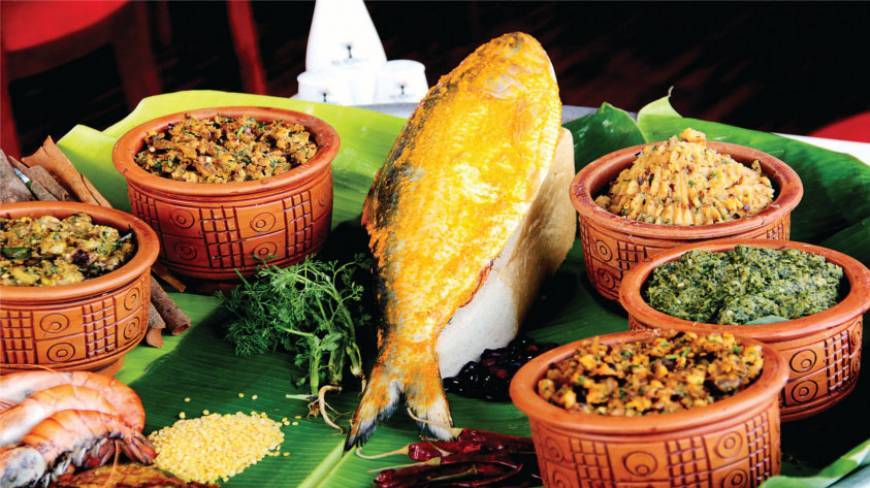 pohela boishakh foods with hilsha fish